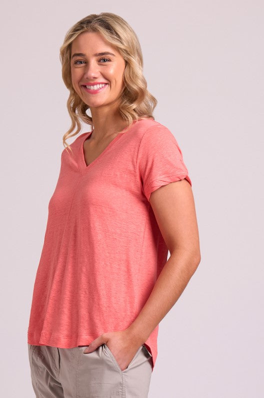 V Neck Swing Top